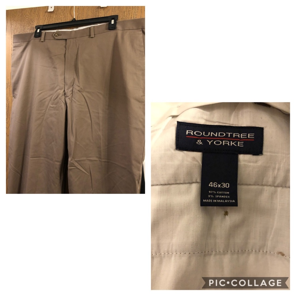 Roundtree and yorke men’s khakis